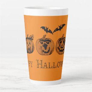 Fall/Halloween/pumpkin Latte Mug