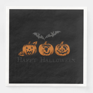 Fall/Halloween/pumpkin Paper Dinner Napkins