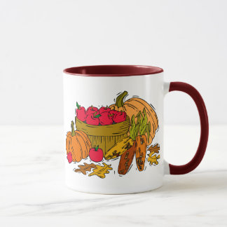 Fall Harvest Basket Mug