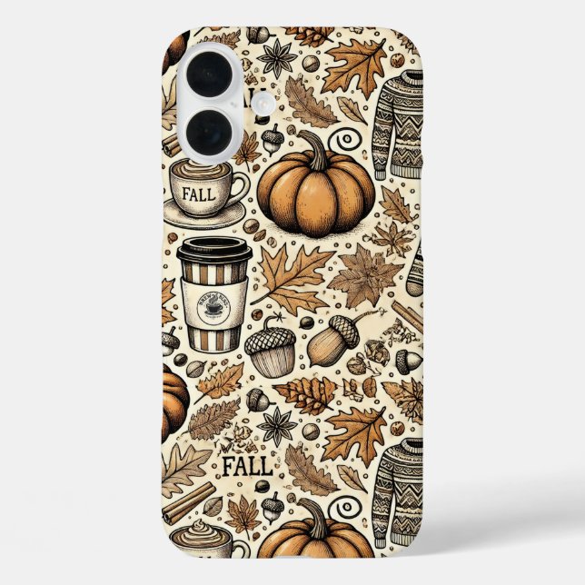 Fall Harvest Case-Mate iPhone Case (Back)