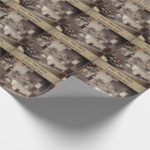 Fall Harvest Country Fair Display Personalised Wrapping Paper