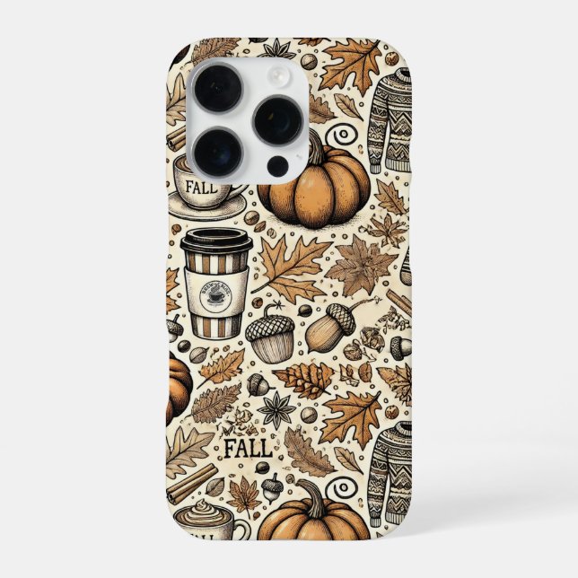 Fall Harvest iPhone Case (Back)