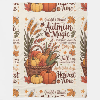 Fall harvest magic stylish Blanket New Home