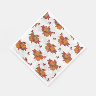 Fall Harvest Paper Napkins