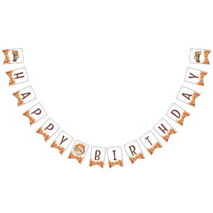 Fall Harvest Truck, Pumpkin Patch, Birthday Party Bunting