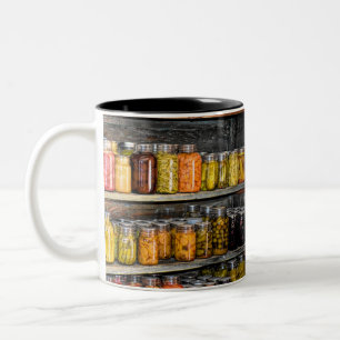 Fall Harvest Two-Tone Coffee Mug