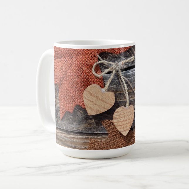Fall Heart coffee mug (Front Left)