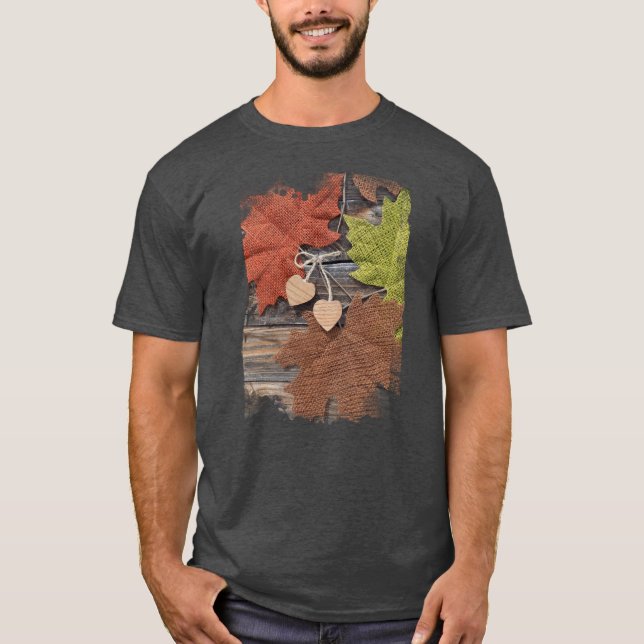 Fall Hearts T shirt (Front)