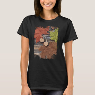Fall Hearts T shirt