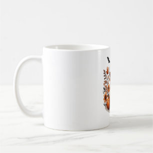 Fall Highland Cow Ghost , Autumn  Coffee Mug