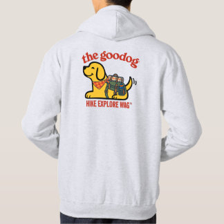 Fall Hiking Dog Lover Hiker Pup Hoodie