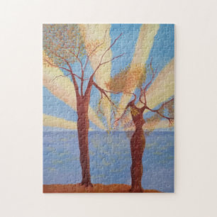 Fall history jigsaw puzzle