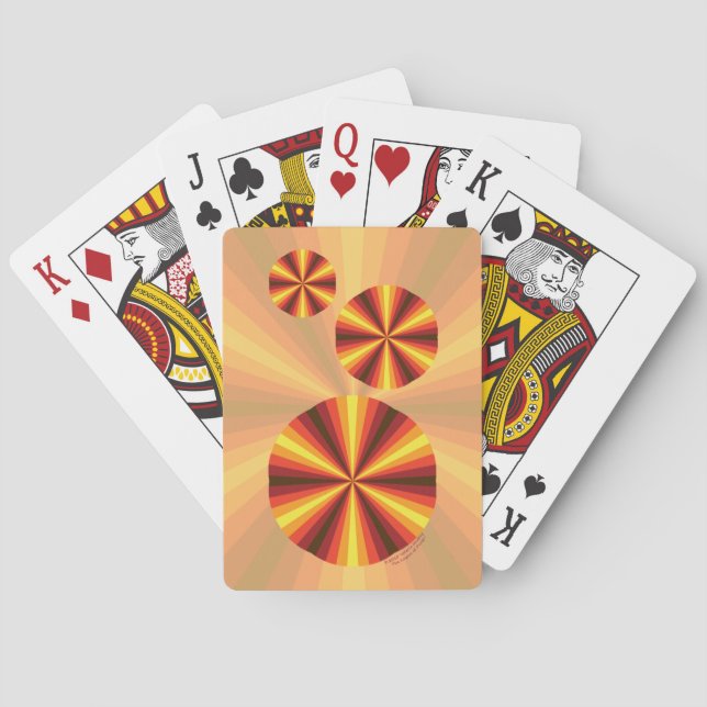 Fall Illusion Classic Playing Cards (Back)