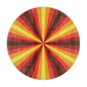 Fall Illusion Glass Cutting Board