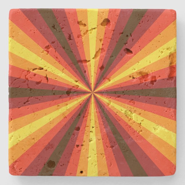 Fall Illusion Stone Coaster (Front)