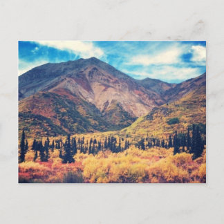 Fall in Alaska Postcard