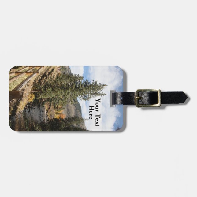 Fall in Aspen Luggage Tag (Front Horizontal)