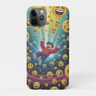 Fall in bubble iPhone 11 pro case