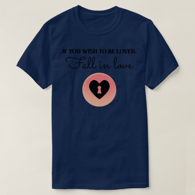 Fall In Love4 T-Shirt (Design Front)