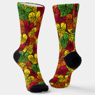 Fall in love - Autumn Leaves Sustainable Premium Socks