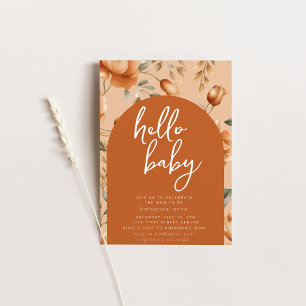 Fall in Love Baby Shower Party Invitation