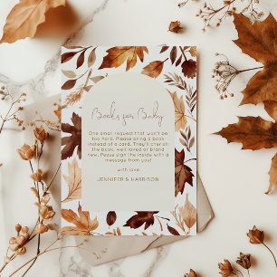 Fall In Love   Books For Baby Baby Shower Invitation