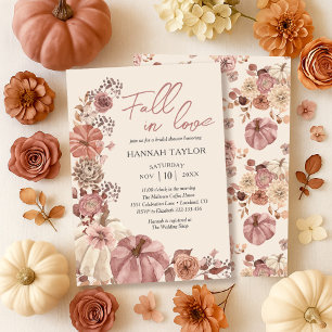 Fall in Love Bridal Shower Invitation