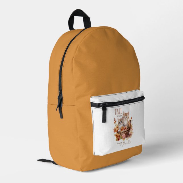 Fall In Love - Fall Backpack (Back Corner Left)