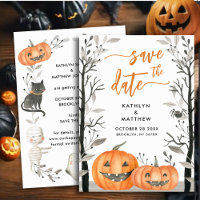 Fall In Love Funny Pumpkin Autumn Fall Wedding