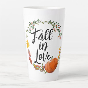 Fall In Love Latte Mug