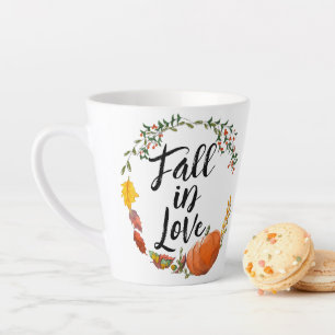 Fall In Love Latte Mug