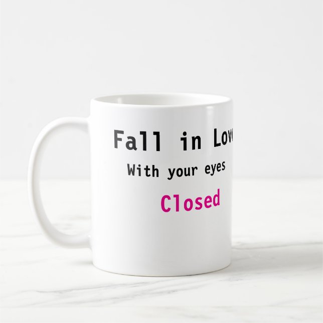 Fall in Love Mug (Left)
