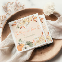 Fall in Love Pumpkin Autumn Baby Shower