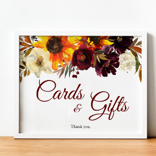 Fall in Love Tabletop Sign