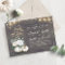 Fall in Love White Pumpkin Rustic Engagement Party