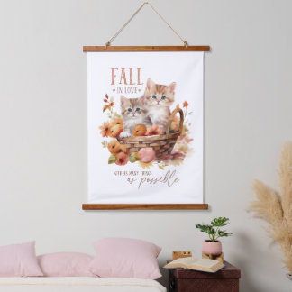Fall In Love With As Many Things As Possible Hanging Tapestry
