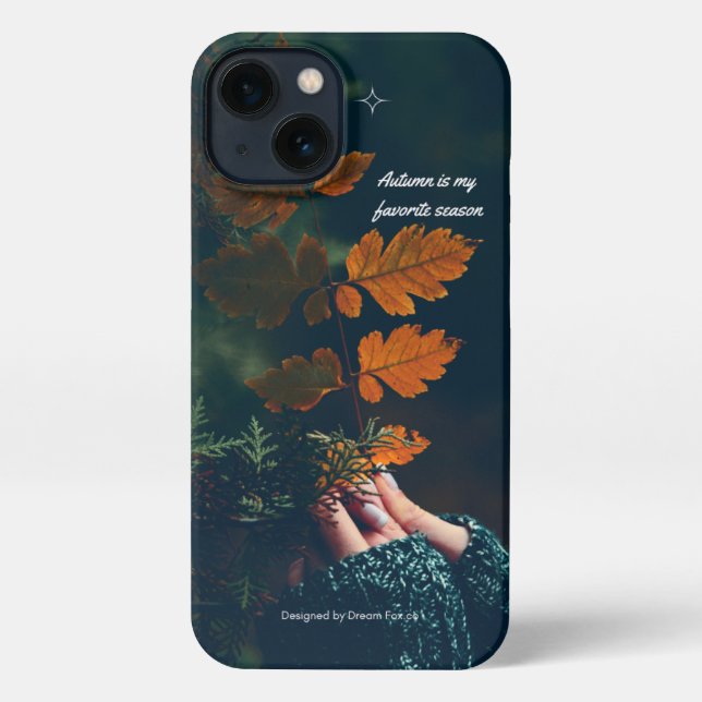 Fall in love with Autumn: Dreamtech iphone13 case (Back)