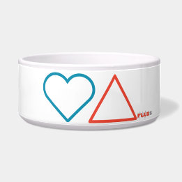 "Fall in Love With Change" Pet Bowl