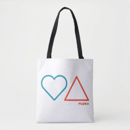 "Fall in Love With Change" White Tote Bag