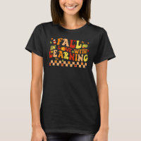Fall in Love with Learning Retro Leaves Autumn Tha