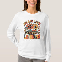 Fall In Love With Learning Retro Teacher Pumpkin
