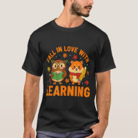 Fall In Love With Learning Vintage Owl And Hamster