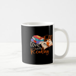 Fall In Love With Reading Fall Leaves Autumn Thank Coffee Mug