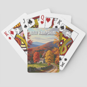 Fall in New Hampshire Travel Playing Cards
