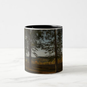 Fall in New Paltz NY Two-Tone Coffee Mug