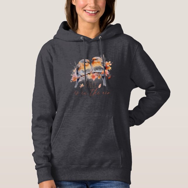 Fall In the Air Tri Hoodie (Front)