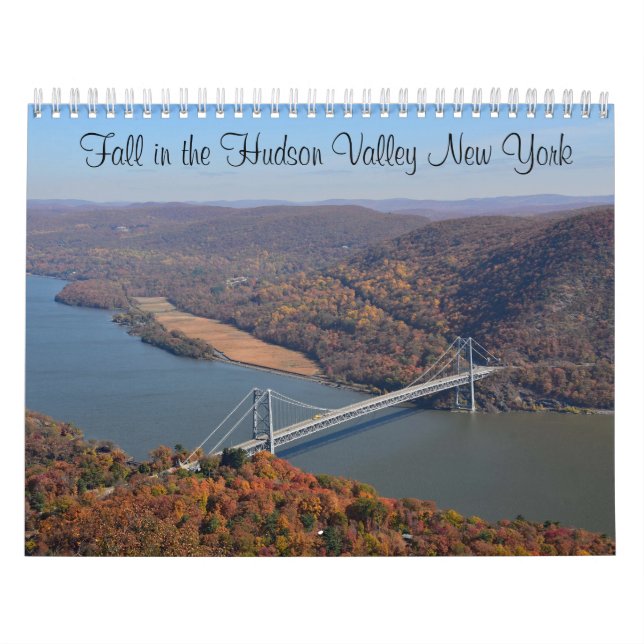 Fall in the Hudson Valley New York Calendar (Cover)