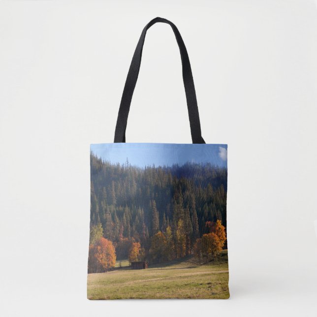 Fall in the mountains... tote bag (Front)