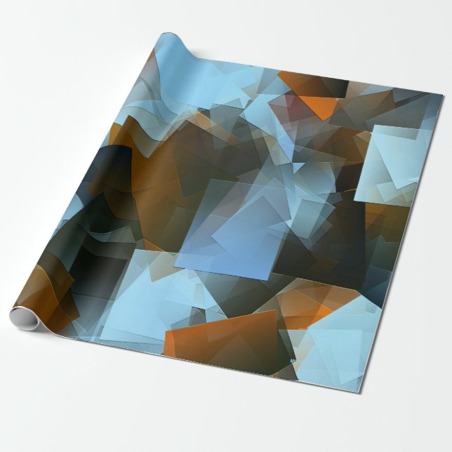 Fall in to Winter... Wrapping Paper (Unrolled)