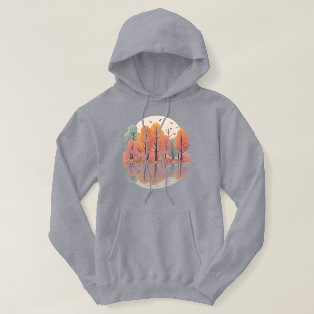 Fall inspired Hoody | Reflections of Autumn (Design Front)